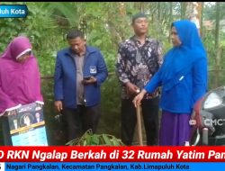 Tim BLD Musangking RKN Ngalap Berkah di 32 Rumah Yatim di Pangkalan