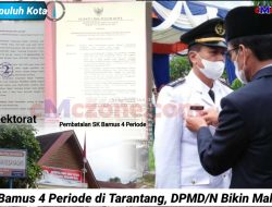 SK Pemberhentian Bamus 4 Periode di Tarantang, DPMD/N Bikin Malu Bupati Limapuluh Kota