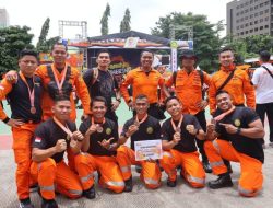Tim Basarnas Jambi Raih Peringkat Juara Harapan 1 di Lomba URBAN SAR Challenge 2023