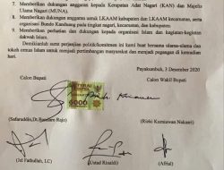 Beredar Surat Janji Politik Safari, Tapi Sayang Belum Tersentuh Tangan Terampil?
