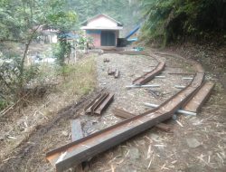 Diduga Proyek Jembatan Penyebrangan Wisata Air Terjun Sigerincing, Proyek Siluman