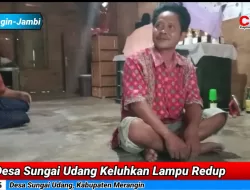 Warga Desa Sungai Udang Keluhkan Arus Listrik Karena Lampu Redup