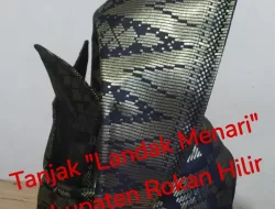 HAK PATEN kan Hasil Karyanya, Rangga Berharap Tanjak Kreasi “Landak Menari” di PERBUP kan Pemakaiannya oleh Pemkab Rohil