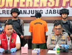 Satreskrim Polres Tanjabtim Berhasil Tangkap Pelaku Pembunuhan Sadis