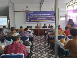 Bawaslu Tanjabtim Gelar Rakor Pengawasan Logistik Pemilu 2024