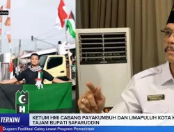 Ketum HMI Cabang Payakumbuh dan Limapuluh Kota Kritik Tajam Bupati Safaruddin Atas Dugaan Fasilitasi Caleg Lewat Program Pemerintah