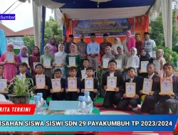Luar Biasa! Perpisahan Siswa Siswi SDN 29 Payakumbuh Berujung Haru dan Bangga