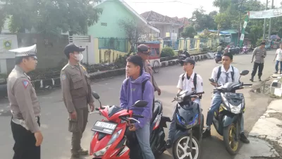 Membuat Resah Masyarakat, Kapolri Intruksikan Razia Knalpot Brong, Begini Kata Satlantas Polsek Cariu