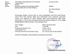 Debit Air Menurun, PLTA Koto Panjang Kurangi Bukaan Pintu Pelimpah