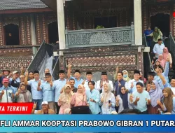 Komjen Pol (Purn) Boy Rafli Ammar Dt.Rangkayo Basa Mengkooptasi Prabowo-Gibran 1 Putaran di Rumah Gadang Sungai Beringin