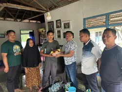 Anjangsana Polres 50 Kota, Bentuk Kepedulian Polri Kepada KPPS Yang Mengalami Sakit/Kecelakaan Kerja