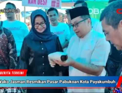 Pj Wako Payakumbuh Jasman Buka Secara Resmi Pasar Pabukoan Kota Payakumbuh