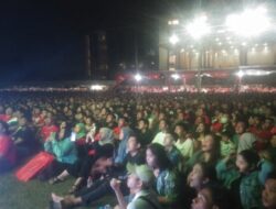 NOBAR Semifinal Piala Asia U-23, Di Halaman MAPOLDA Riau, Di Penuhi Puluhan Ribu Orang