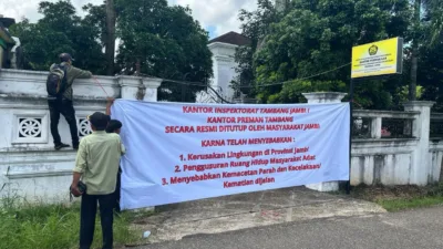 Kehidupan Suku Anak Dalam Jambi Terancam Dihancurkan, Orang Rimba Tutup Kantor Preman Tambang