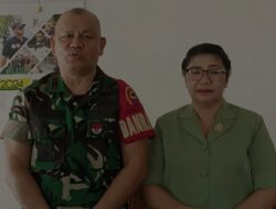 Komandan Koramil 06 Siak Hulu Kapten Cba Yuniaro Zebua Mengucapkan Selamat Ulang Tahun ke 41 kepada Komandan Kodim 0313/KPR