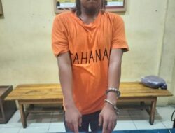 Miliki Narkoba Pria Gondrong Tidak Berkutik Saat Ditangkap Polsek Kampar Kiri Hilir