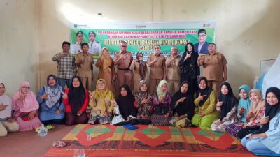 H. Nurkhalis Dt. Bijo Dirajo Bersama BLK Payakumbuh Buka Secara Resmi Pelatihan Klaster Kompetensi di Nagari Bukik Sikumpa