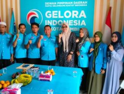 Perkuat Jaringan, Dillah Hich Sambangi DPW Gelora