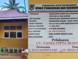 Dobel Ajepe, Proyek DAK SDN 04 Taeh Baruah Benar-Benar Problematik?