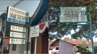 Pahlawan Kesiangan, Wali Nagari Taeh Baruah Sayangkan Pihak Keturunan Suku Piliang Tidak Menghormati Keputusan Nenek Moyangnya, Teror dan Bohongi Publik?