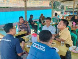 Kapolsek Koto Gasib Terus Turun Langsung Ajak Warga Ciptakan Pilkada Damai.