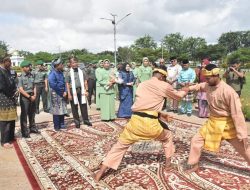 Kunker Ke Rohil Danrem 031/Wira Bima Disambut Hangat Forkopimda.