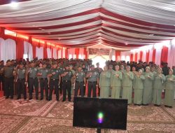 Komandan Korem 031/Wirabima Lakukan Kunjungan Kerja ke Kodim 0321/Rohil.