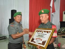 Kunjungan Kerja Danrem 031/Wira Bima ke Kodim 0313/KPR