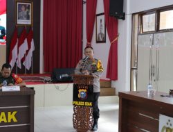 Polres Siak Gelar Rakor Lintas Sektoral Pengamanan Rapat Terbuka Pilkada Serentak dan Distribusi Logistik di Kabupaten Siak