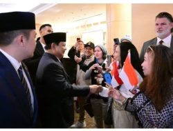 Masyarakat Indonesia Sambut Hangat Kedatangan Presiden Prabowo di Washington DC