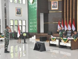 DANREM 031/WB PIMPIN SIDANG PARADE CALON BINTARA PK TNI AD GELOMBANG 2 TA 2024.