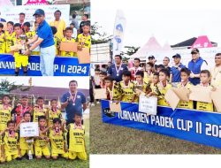 SSB PSC Kota Pariaman Raih Juara III di Turnament Padek CUP II 2024