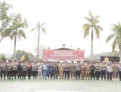Pimpin Apel Gelar Pasukan Ops Lilin LK 2024,Wakil Bupati Siak Sampaikan Amanat Kapolri