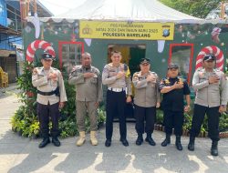 Kasatgas Opsda Lilin Seligi 2024 Polda Kepri Pastikan Kesiapan Pengamanan Natal 2024 Dan Tahun Baru 2025 Di Batam