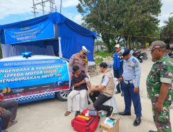 Berikan Pelayanan Maksimal Pengamanan Nataru Polres Siak Gelar Pemeriksaan Kesehatan Pada Pengemudi Angkutan Umum   