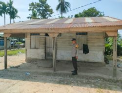 Ciptakan Kondusifitas Kamtibmas Menjelang Pergantian Tahun,Polsek Sabak Auh Tingkatkan Patroli 