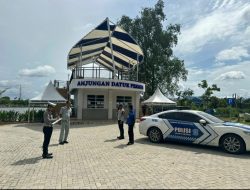 Sat Lantas Polres Siak Cek Sejumlah Destinasi Wisata Yang Ada Di Kabupaten Siak