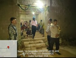 Polsek Pangean Amankan Perayaan Ibadah Natal 2024 di Gereja GBIS Desa Sunfai Langsat
