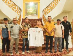 Bupati Kasmarni Terima Audiensi Ketua PWI Bengkalis