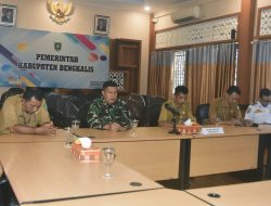 Komitmen dan Konsisten Dukung Pengendalian Inflasi, Pemkab Bengkalis Ikuti Rakor Secara Zoom Meeting