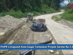 Dinas PUPR Limapuluh Kota Gagal Tuntaskan Proyek Rabat Beton Galugua Senilai Rp 2,2 Miliar