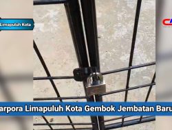 Disparpora Gembok Jembatan Harau?