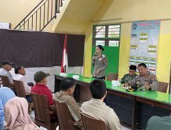 Sat Binmas Bersama Personil Sat Reskrim Polresta Jambi Gelar TPPA dan TPPO di Kantor Lurah Tambaksari 