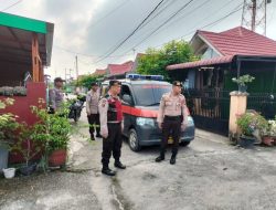Polsek Tualang Intensifkan Patroli Dipemukiman Penduduk Guna Ciptakan Kamtibmas Yang Kondusif.