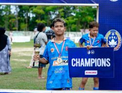 M Habibi Abi Akbar Asal Bengkalis Wakili Riau Putaran Nasional Piala Soeratin U13 Di Yogyakarta