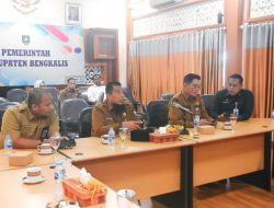 Pemkab Bengkalis Ikuti Zoom Meeting Rapat Persiapan Pelantikan Kepala Daerah Secara Serentak
