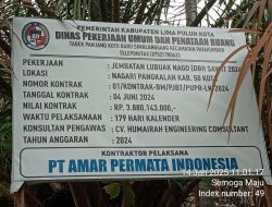 PT. Ammar Permata Indonesia Masuk Daftar Hitam Dinas PUPR