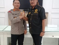 Kapolresta Jambi Sambut Hangat LSM Ikatan Pemuda Bersatu (IPB) DPP Provinsi Jambi