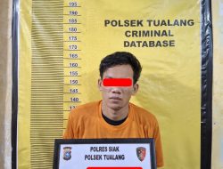 Tim Opsnal Polsek Tualang Tangkap 2 Kurir Sabu. Pelaku Merupakan Residivis