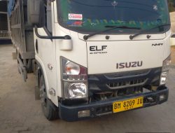 Ditemukan Satu Unit Dump Truk Bermuatan Kayu yang Diduga Hasil Illegal Logging di Kerumutan